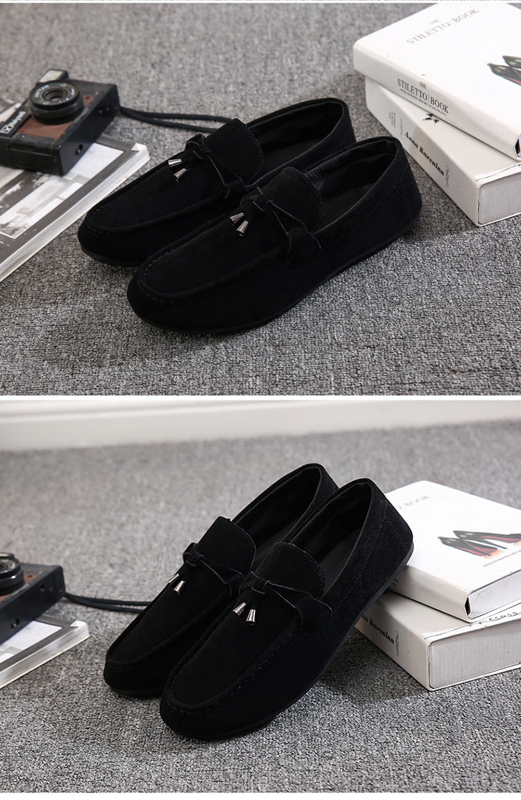 Men's loafers men's casual shoes, Korean style trendy cloth shoes, loafers, 2020 New