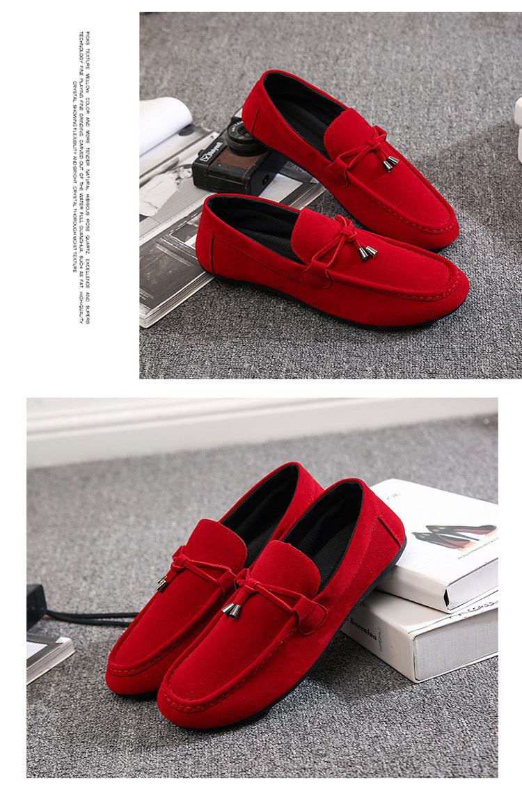 Men's loafers men's casual shoes, Korean style trendy cloth shoes, loafers, 2020 New