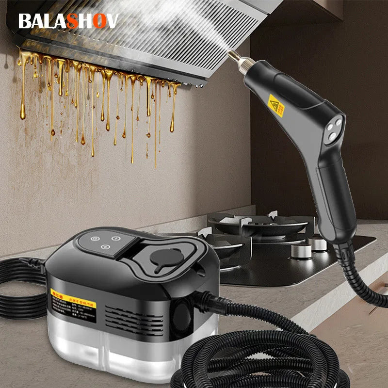 Temperatura y presión 2500W Limpiadores de vapor altos de mano Aire acondicionado Campana de cocina Limpieza a vapor para automóvil Limpieza a vapor de pisos