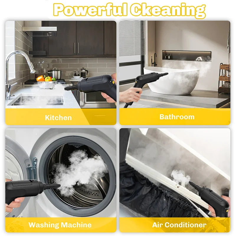 Limpiador a vapor de mano, máquina de limpieza de aire acondicionado de alta calidad, capó de cocina, electrodoméstico, herramientas limpiadoras de vidrio para coche, más limpieza