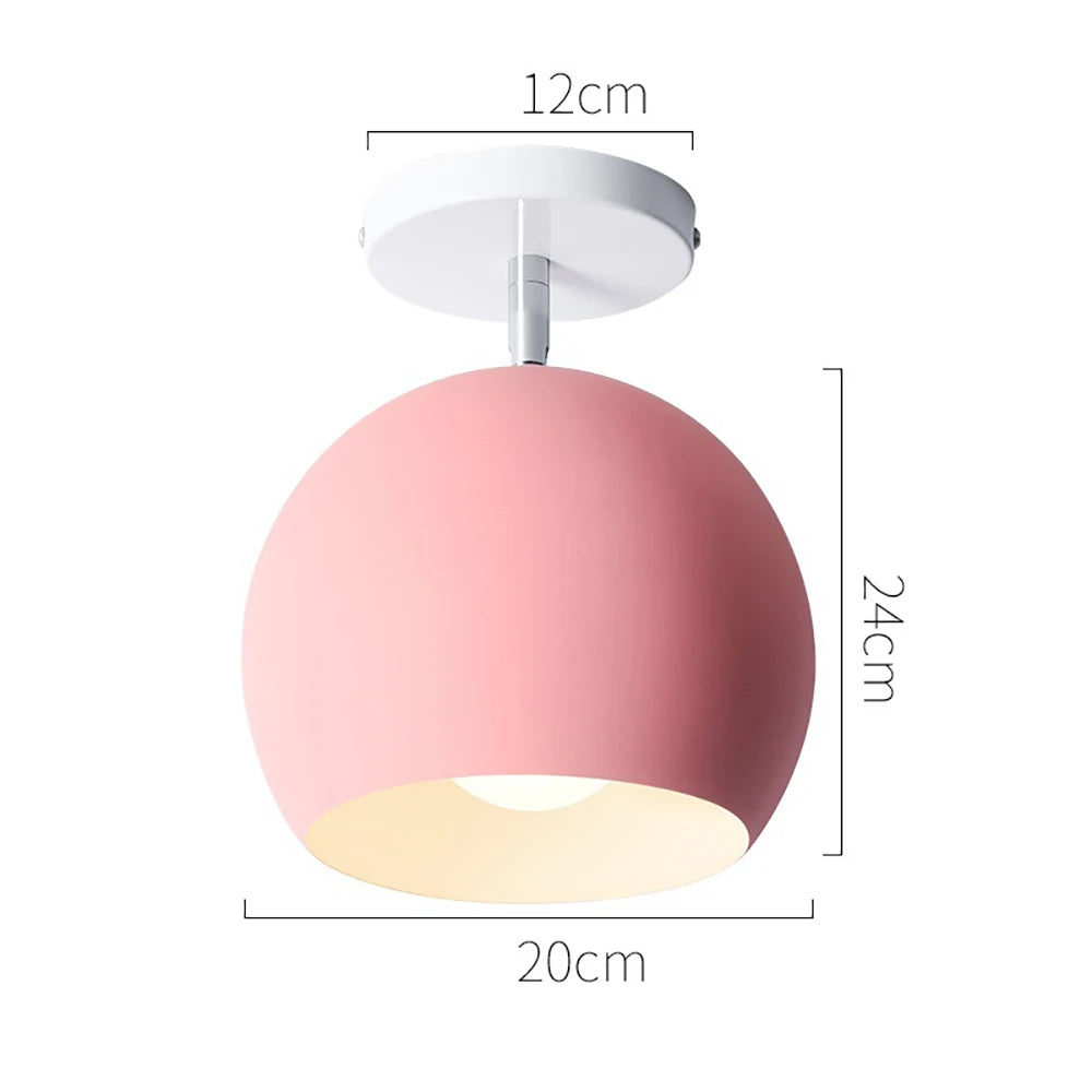 Luces LED de techo modernas, lámpara nórdica para pasillo, balcón, entrada, escalera, cocina, accesorios para el hogar