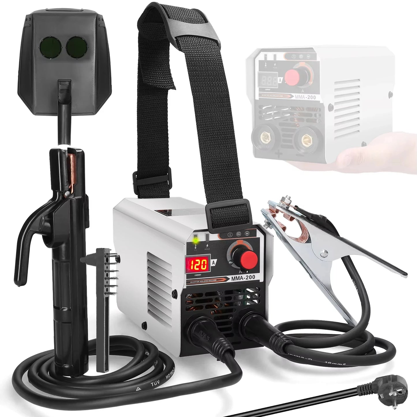 Soldadoras MIG MMA con Protección de Gas Carbónico y Soldadura Manual Multiusos, Soldadoras Inverter de Corriente Directa IGBT