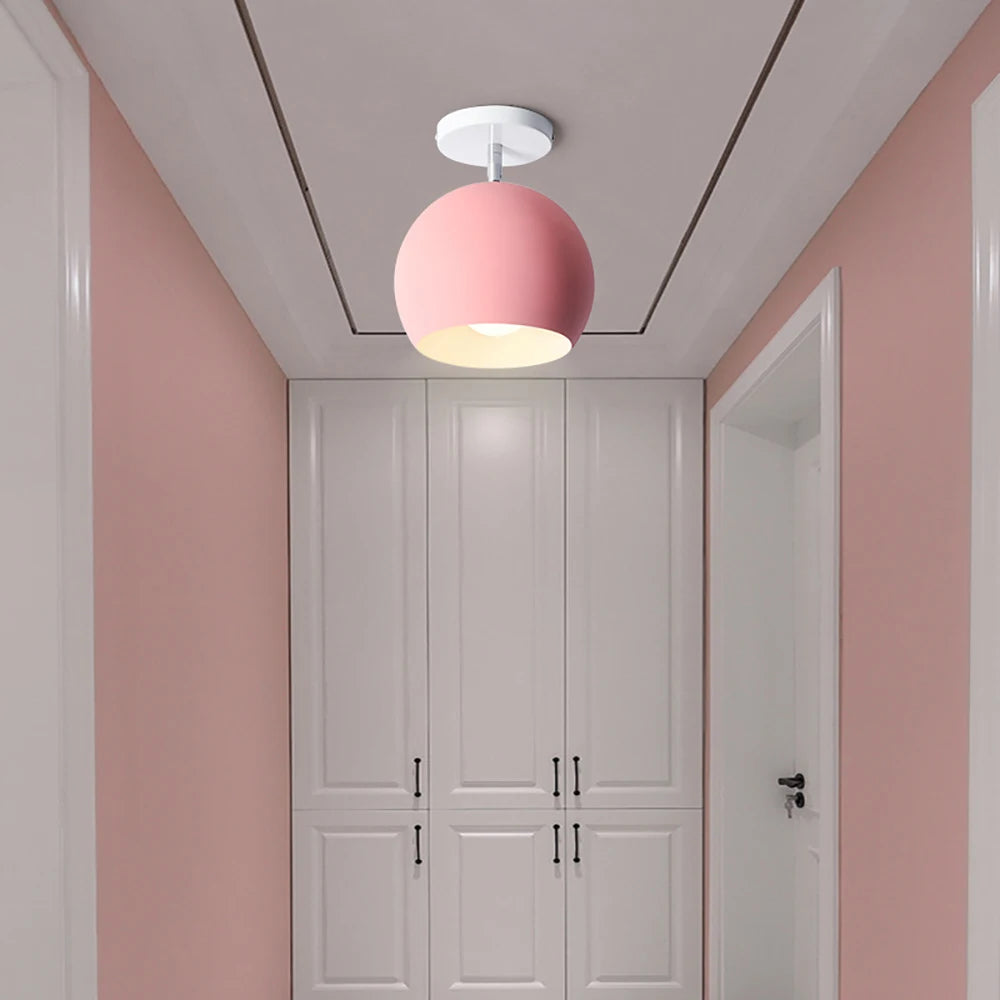 Luces LED de techo modernas, lámpara nórdica para pasillo, balcón, entrada, escalera, cocina, accesorios para el hogar