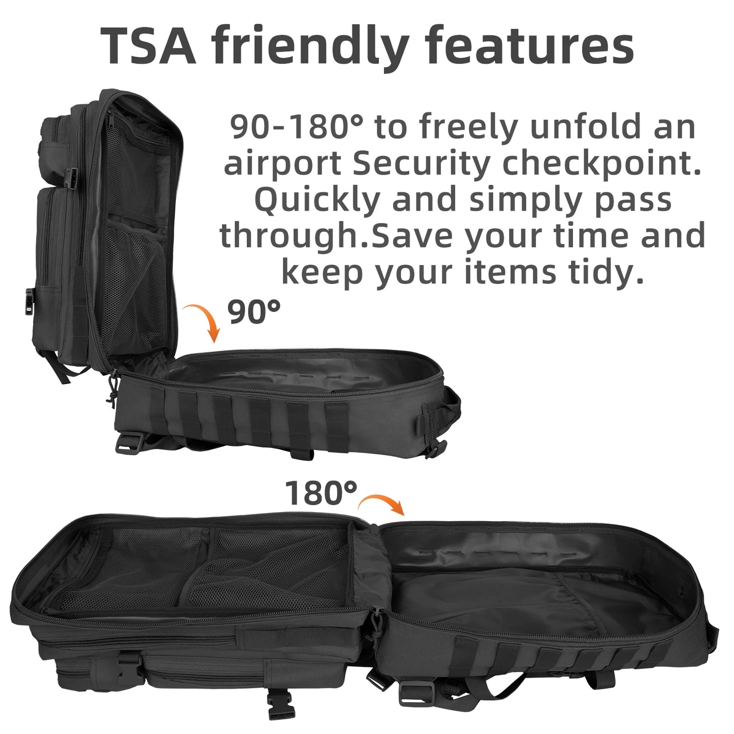 Mochila táctica de 50L/25L /32LT, mochilas de viaje de gran capacidad para hombre, bolsas multifuncionales impermeables para deportes al aire libre