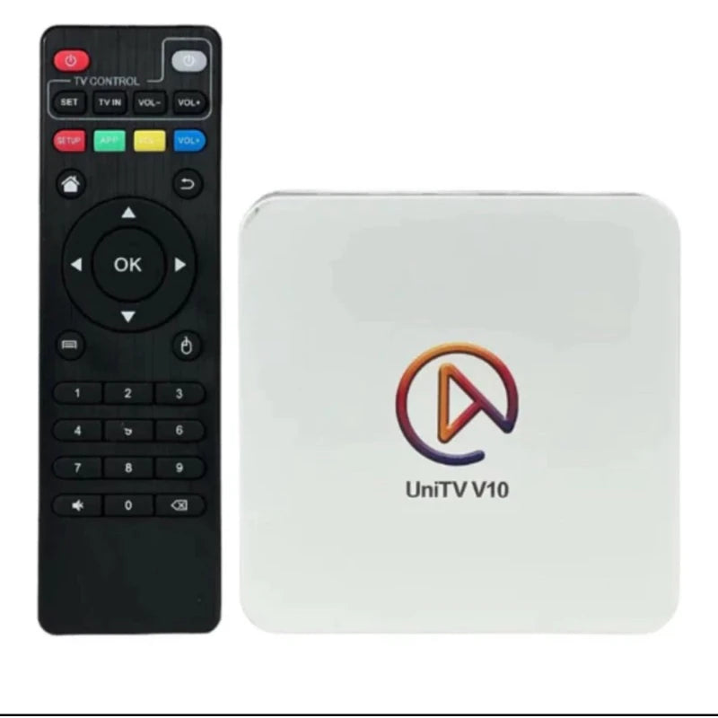 UNITV V10 APARELHO ORIGINAL SMART TV, COMPATIBLE CON YOUTUBE, CANALES Y SERIES, ENTREGA INMEDIATA