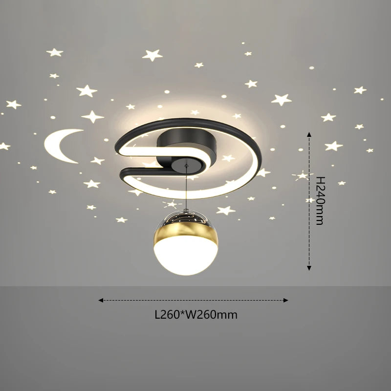 Luz de techo LED moderna, iluminación interior para dormitorio, sala de estar, cocina, comedor, pasillo, balcón, decoración del hogar, lámpara de techo