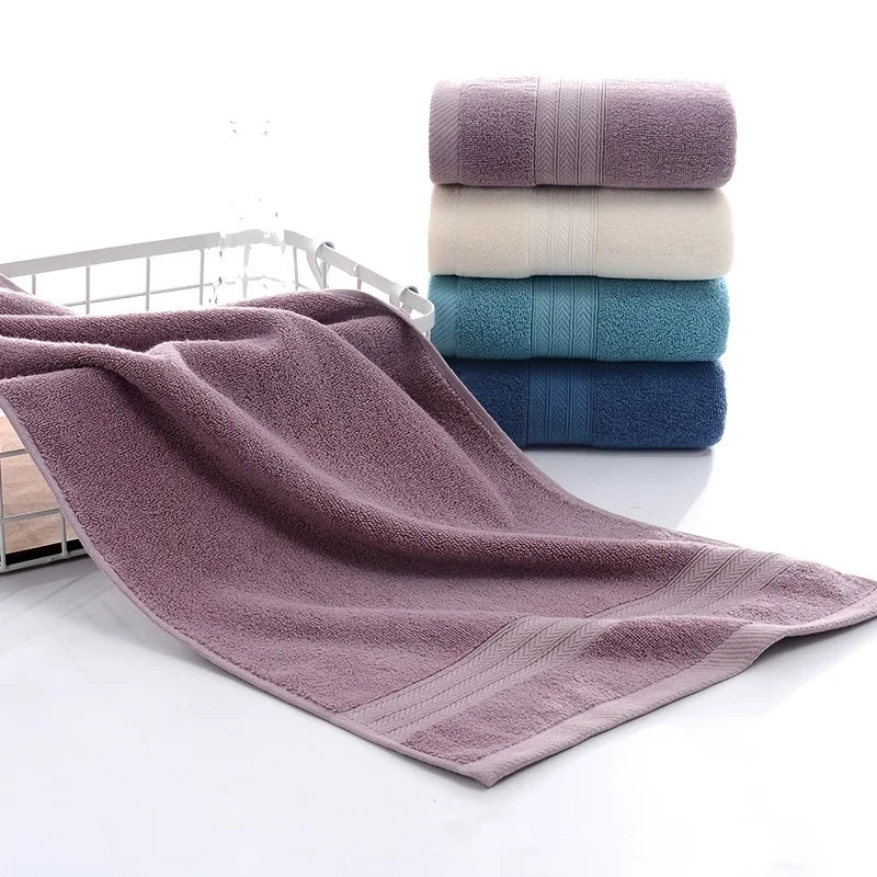 Juego de 1/4 Toallas de Algodón Suave (35x75cm), Toalla de Mano con Rayas Temáticas Espaciales, Paño Absorbente para Baño, Cara, Gimnasio y Spa
