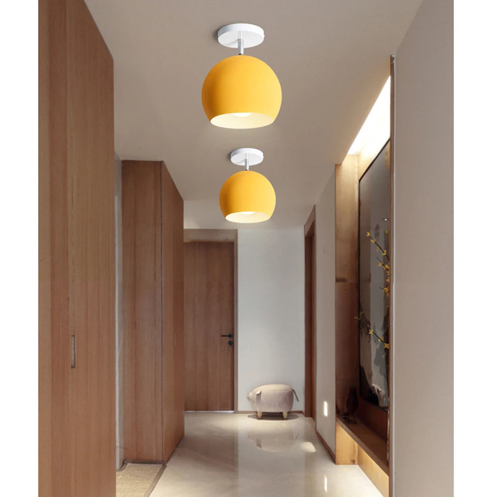 Luces LED de techo modernas, lámpara nórdica para pasillo, balcón, entrada, escalera, cocina, accesorios para el hogar