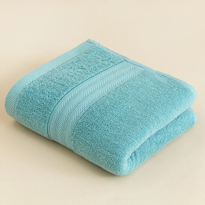 Juego de 1/4 Toallas de Algodón Suave (35x75cm), Toalla de Mano con Rayas Temáticas Espaciales, Paño Absorbente para Baño, Cara, Gimnasio y Spa