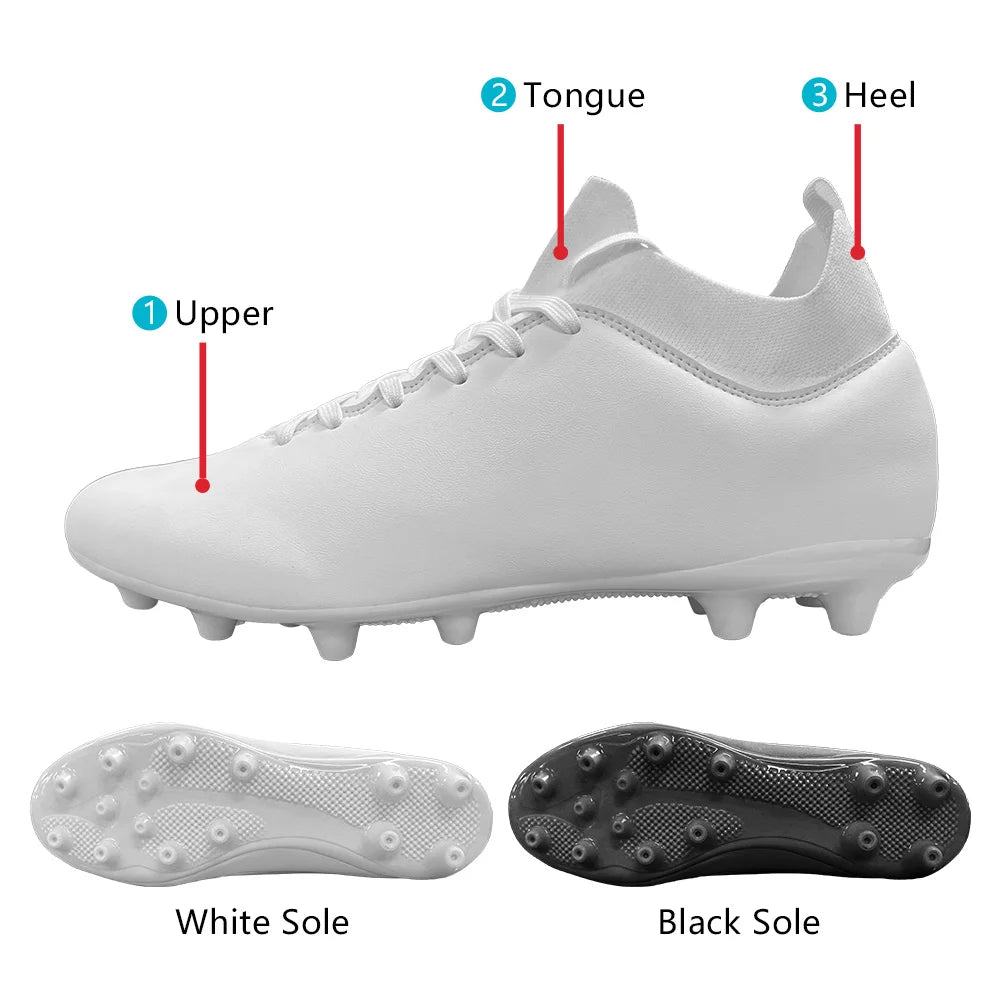 Greatshoes Original Soccer Boots White China Futsal Shoe,High Quality Football Shoes Boots of Spikes