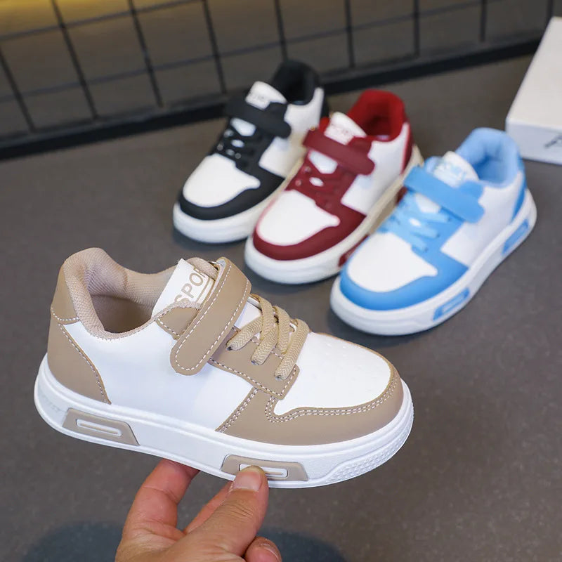 TPY0 Wholesale Children's Low-Top Sneakers Breathable Wear-Resistant Flat Casual Winter Kids School Running Shoes