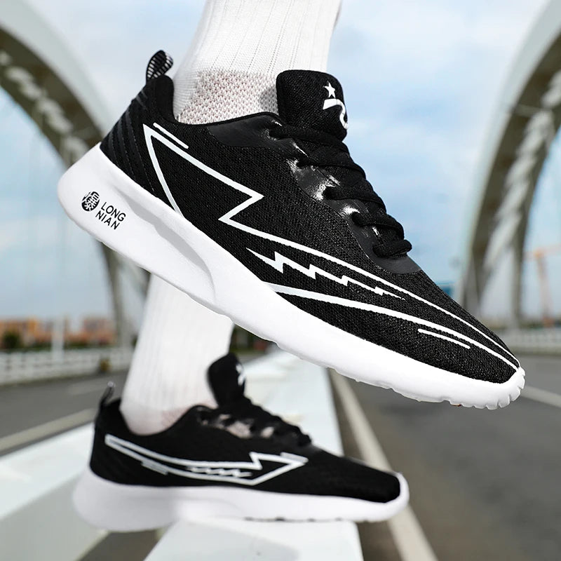 Road Running Minimal Shoes Men's Women's Sneakers Jogger Jogging Track Trail Mesh Athletic Low-top Lace up Sport Breathable