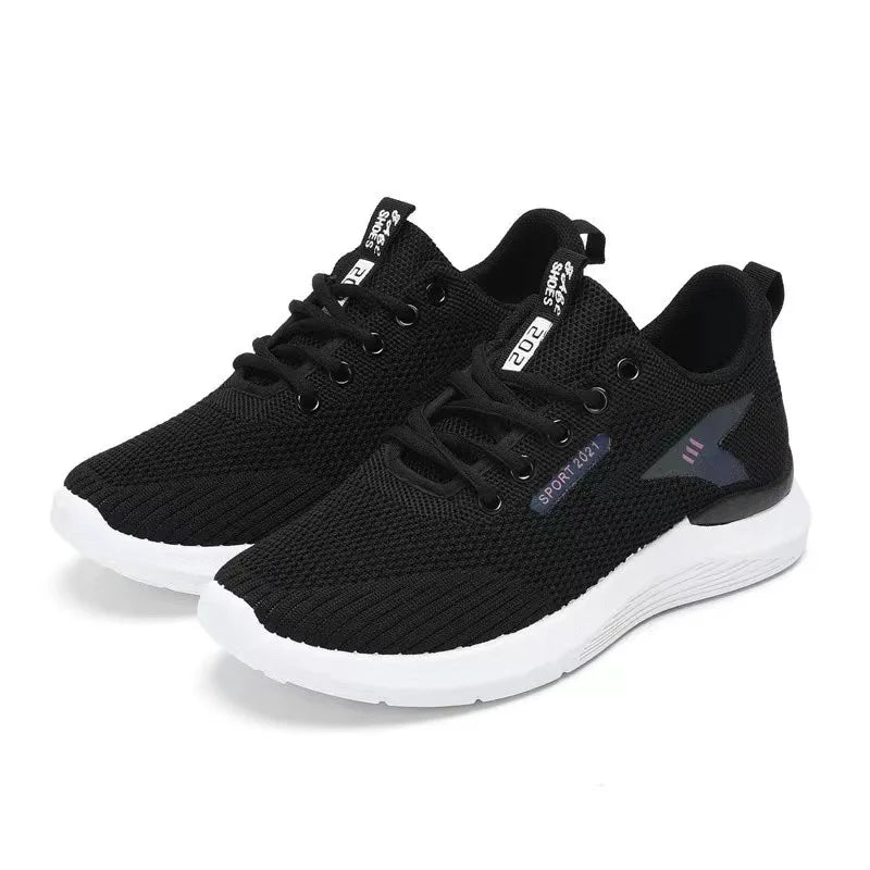 New Mesh Women's Shoes Breathable Fashionable Casual and Travel Shoes
