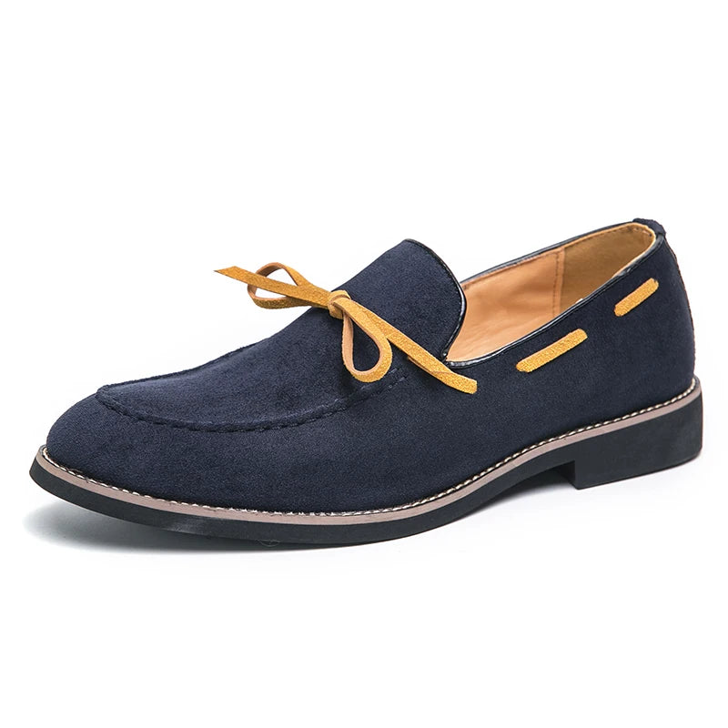 Tassel Business Shoes Men Breathable Leisure Soft Suede Leather Dress Wedding Dress Shoes for Men Loafers Moccasins Formal Shoes