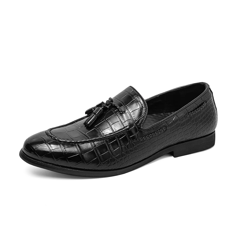 2026 New Men's Large Size Men's Pu Shoes Comfortable Soft Shoes Outdoor Casual Shoes