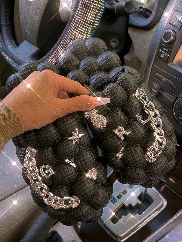 Wholesale EVA Massage Men Women Flat Sandals Bubble Slides With Charms for Women