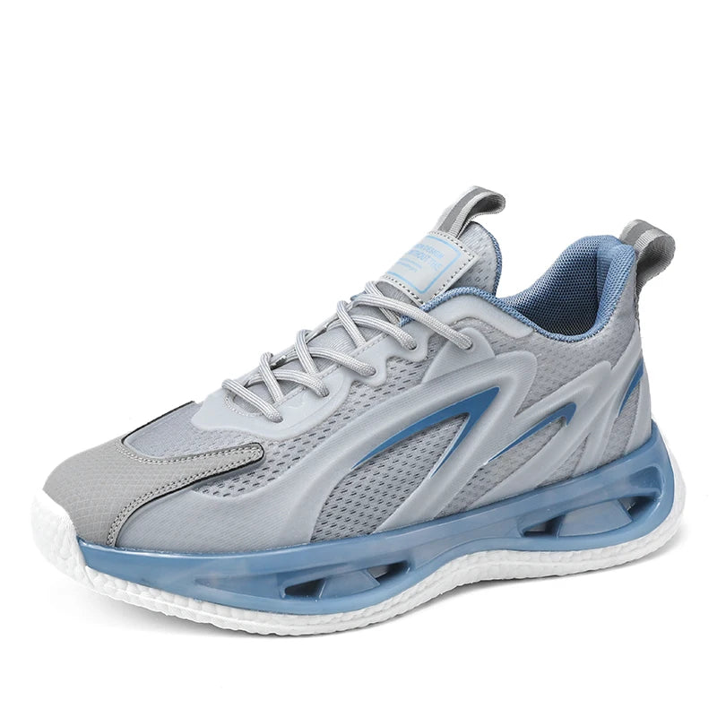 Men Fashion Footwear Comfortable Anti-slip Shoe Microfiber Upper Zapatos De Hombre Men's Casual Sport Running Shoes