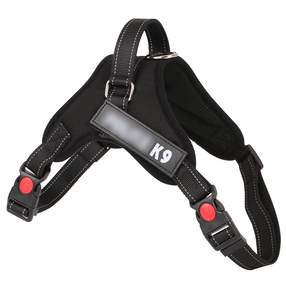 Arnés ajustable para perros y gatos con correa reflectante y transpirable para perros pequeños y grandes, chaleco, suministros para mascotas
