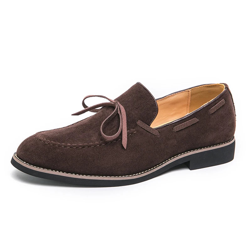 Tassel Business Shoes Men Breathable Leisure Soft Suede Leather Dress Wedding Dress Shoes for Men Loafers Moccasins Formal Shoes