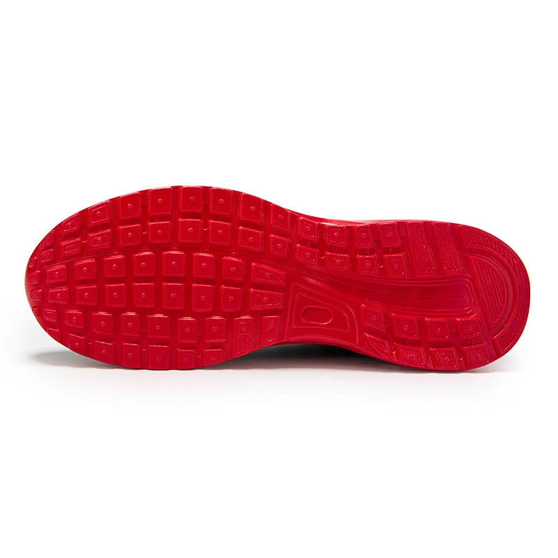 Road Running Minimal Shoes Men's Women's Jogger Jogging Sneakers Air Cushion Mesh Athletic Low-top Lace up Sport Light-weight