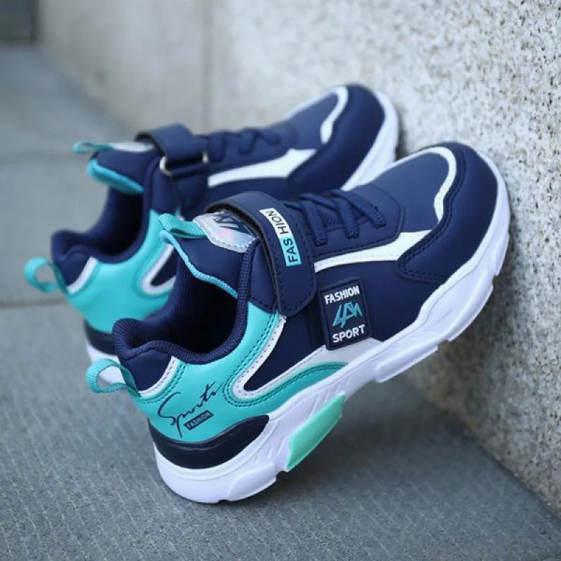 4-15 Year Old Boys' Ankle Waterproof Sneakers EVA Outsole Spring Autumn Winter Running Shoes for Students