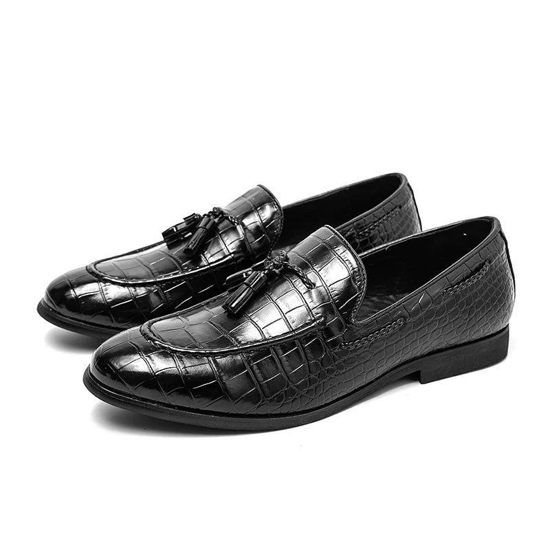 2026 New Men's Large Size Men's Pu Shoes Comfortable Soft Shoes Outdoor Casual Shoes