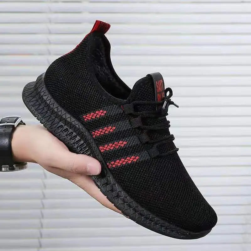 New Men's Casual Sneakers Korean Style Lightweight Comfortable for Outdoor Summer Activities PVC