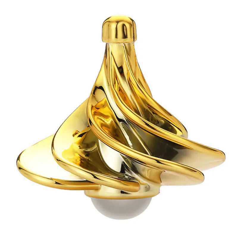 Divertido juguete de soplado de viento de escritorio, juguete de bolsillo giratorio, Spinner cinético, juguetes para aliviar el estrés para adultos, regalo de cumpleaños y Navidad