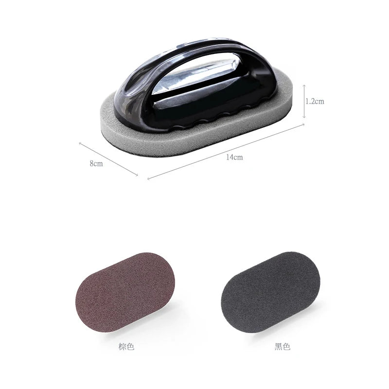 Utensilios de cocina, esponja mágica de limpieza, herramientas de cocina, cepillo de descontaminación fuerte con mango, accesorios de baño y cocina