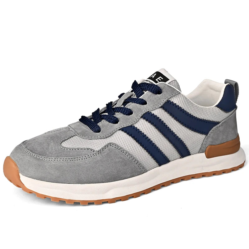 Men's Walk Road Running Shoes Sneakers Track Trail Running Outdoor Jogger Cross Country Running Shoes Air Mesh Athletic Low-top