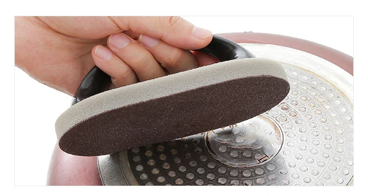 Utensilios de cocina, esponja mágica de limpieza, herramientas de cocina, cepillo de descontaminación fuerte con mango, accesorios de baño y cocina