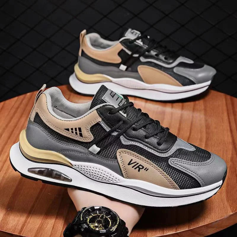 Y Men's Shoes Breathable Mesh Sneakers Other Trendy Heightened Running Casual Shoes for Men