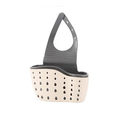 Soporte para fregadero de cocina, escurridor colgante, estante ajustable para esponja y jabón, organizador, soporte para grifo de baño, accesorios de cocina