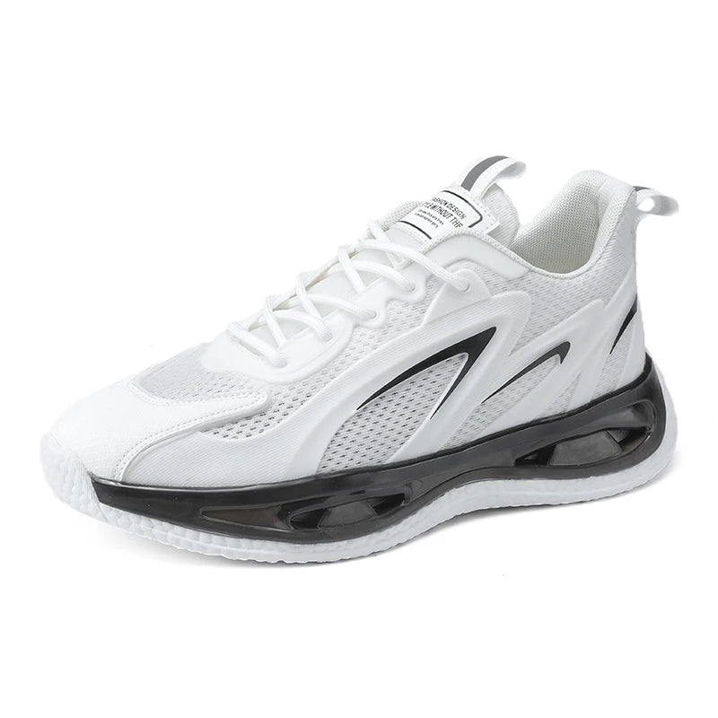 Men Fashion Footwear Comfortable Anti-slip Shoe Microfiber Upper Zapatos De Hombre Men's Casual Sport Running Shoes