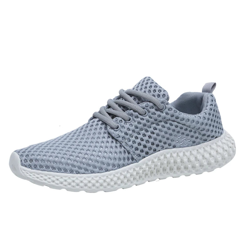 Men's Road Running Shoes Sneakers Track Trail-running Shoes Jogger Running Minimal Hollow Out Air Hole Breathable Stretch Fabric