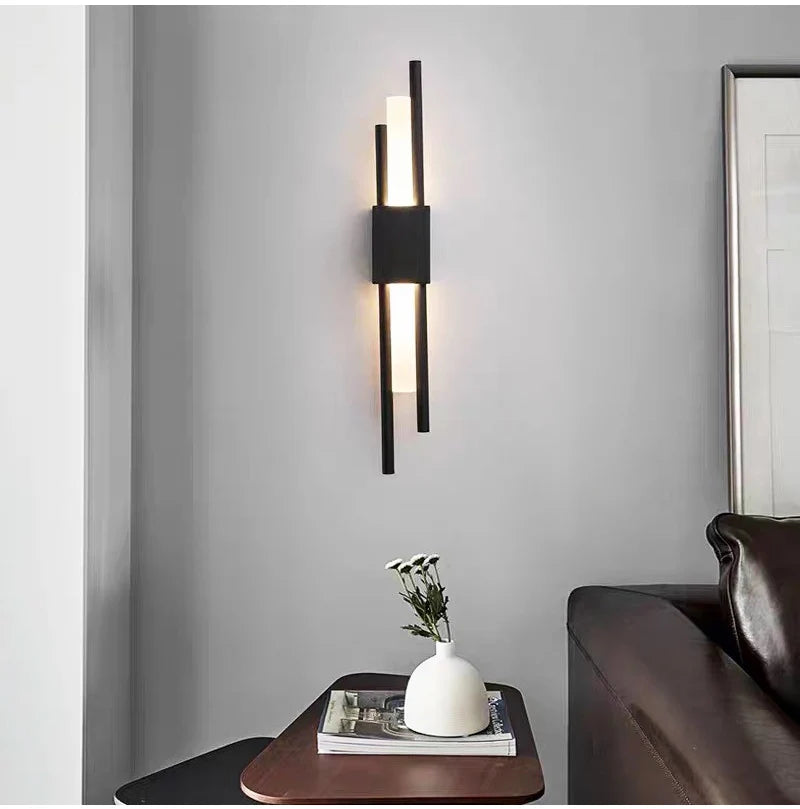 Lámpara de pared LED moderna, iluminación interior, apliques de pared para baño, accesorio de iluminación para sala de estar, pasillo, decoración de dormitorio, luces de pared