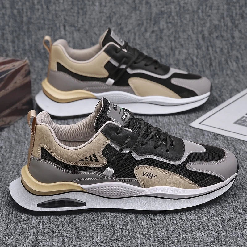 Y Men's Shoes Breathable Mesh Sneakers Other Trendy Heightened Running Casual Shoes for Men