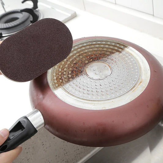 Utensilios de cocina, esponja mágica de limpieza, herramientas de cocina, cepillo de descontaminación fuerte con mango, accesorios de baño y cocina