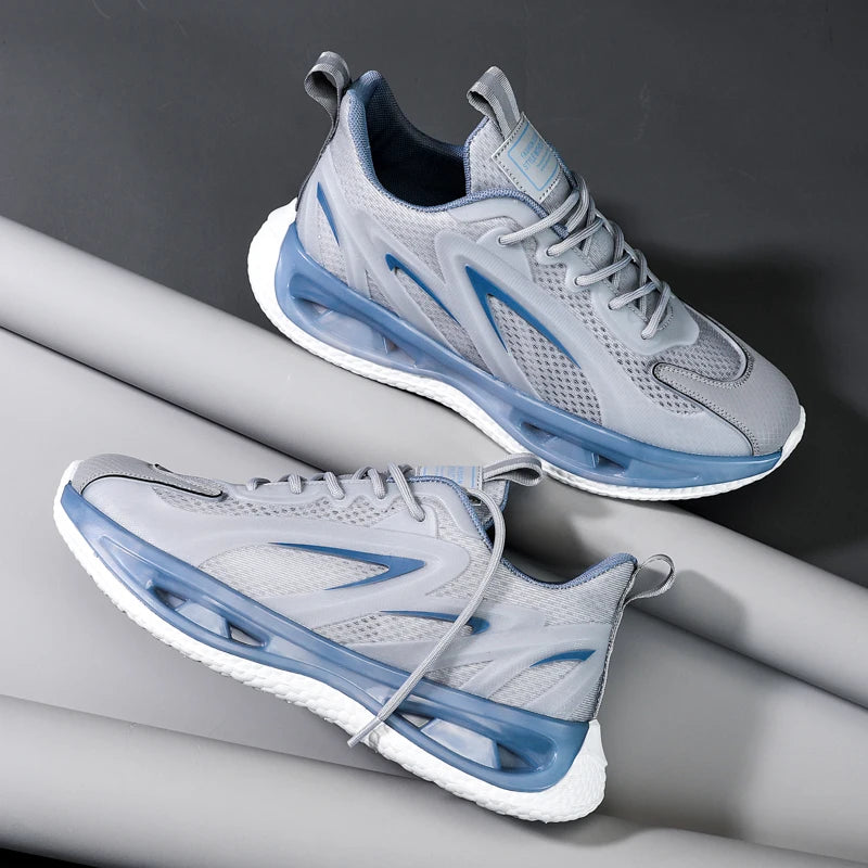 Men Fashion Footwear Comfortable Anti-slip Shoe Microfiber Upper Zapatos De Hombre Men's Casual Sport Running Shoes