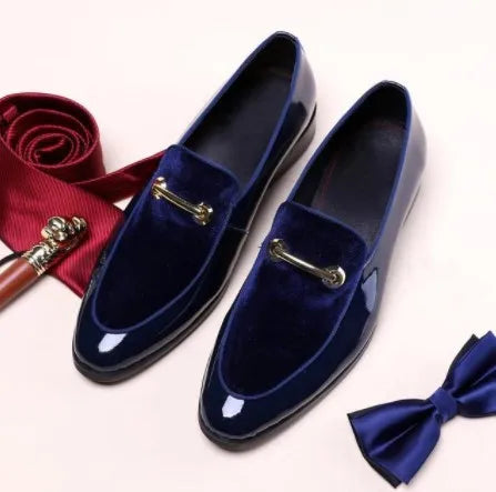 Men Leather Shoes Men's Business Dress Shoes All-Match Casual Shoes Shock-Absorbing Wear-Resistant Italian Style Oxford Footwear