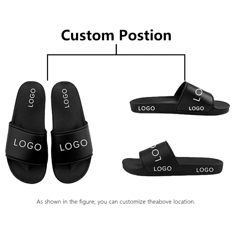Greatslides White Slippers for Women Men Sandal in High Quality,Custom Print Slide Sandals Jinjiang Slipper Wholesale