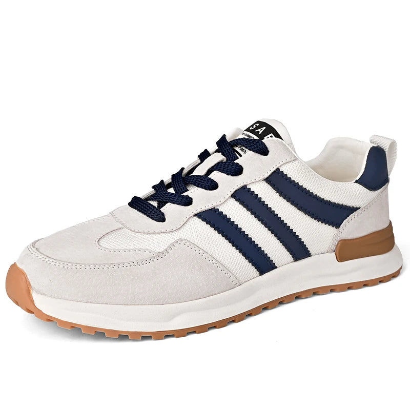Men's Walk Road Running Shoes Sneakers Track Trail Running Outdoor Jogger Cross Country Running Shoes Air Mesh Athletic Low-top