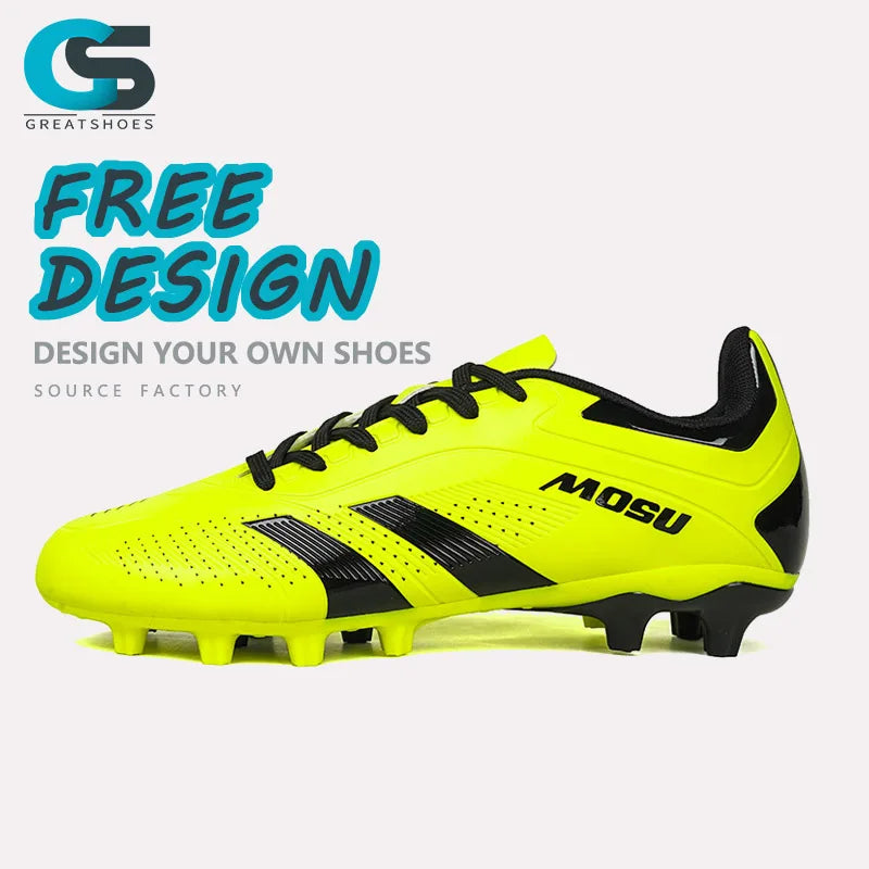 Greatshoes Original Soccer Boots White China Futsal Shoe,High Quality Football Shoes Boots of Spikes