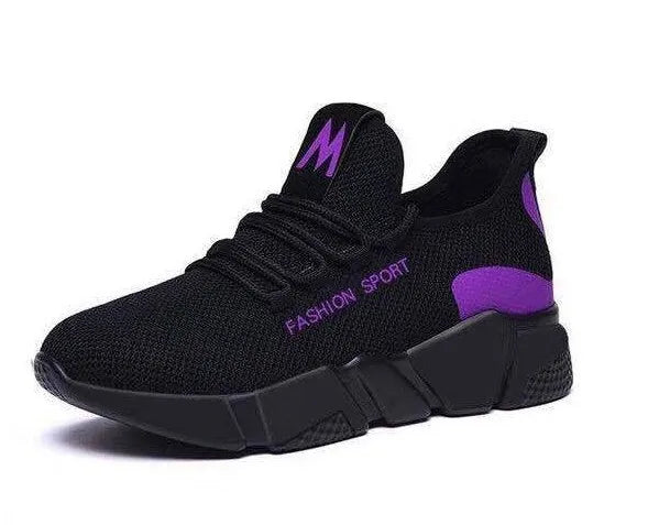 2022 New Fashion Lightweight Breathable Anti-skid Women's Flat Casual Sneakers