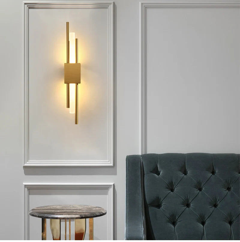 Lámpara de pared LED moderna, iluminación interior, apliques de pared para baño, accesorio de iluminación para sala de estar, pasillo, decoración de dormitorio, luces de pared
