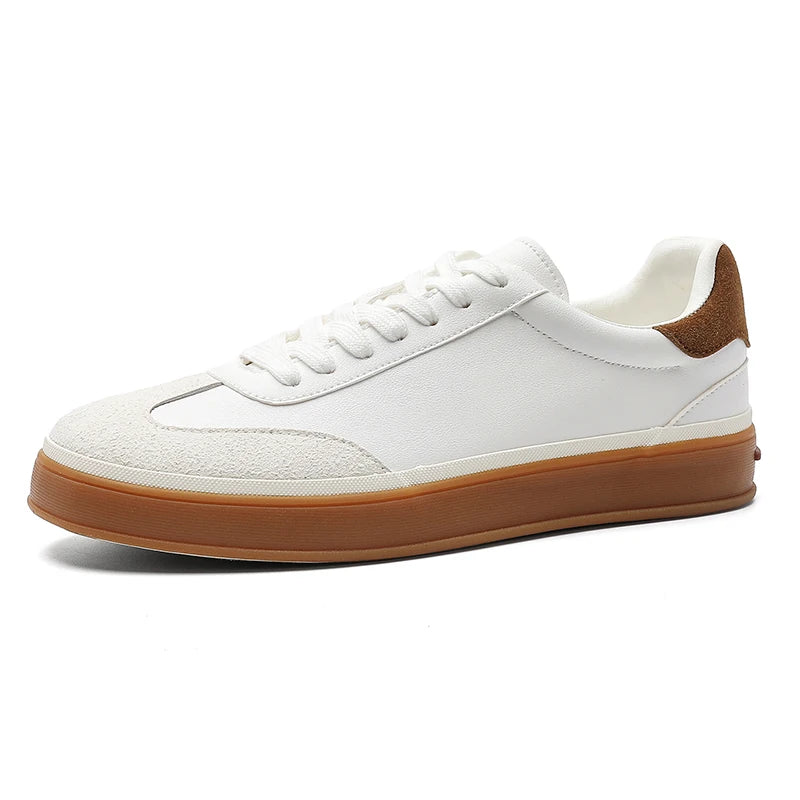 New Old Money Style Flat Sneaker for Men Low Price Factory Wenzhou Customize Vulcanized Shoes Fashion Trendy 2026 Export Oem