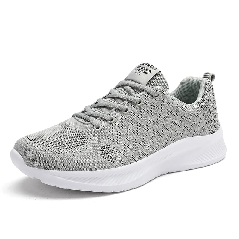 Men's Road Running Shoes Sneakers Track Trail Running Shoes Running Minimal Jogger Stretch Fabric Air Mesh Athletic Low-top