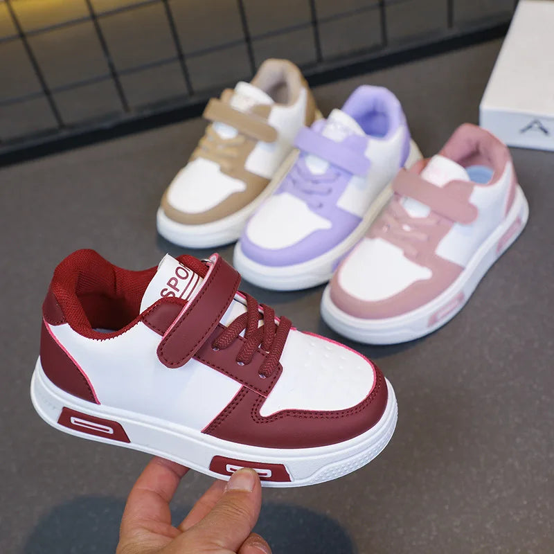 TPY0 Wholesale Children's Low-Top Sneakers Breathable Wear-Resistant Flat Casual Winter Kids School Running Shoes