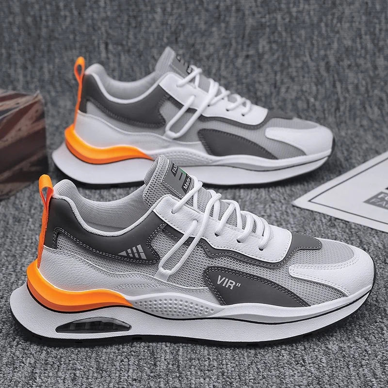 Y Men's Shoes Breathable Mesh Sneakers Other Trendy Heightened Running Casual Shoes for Men