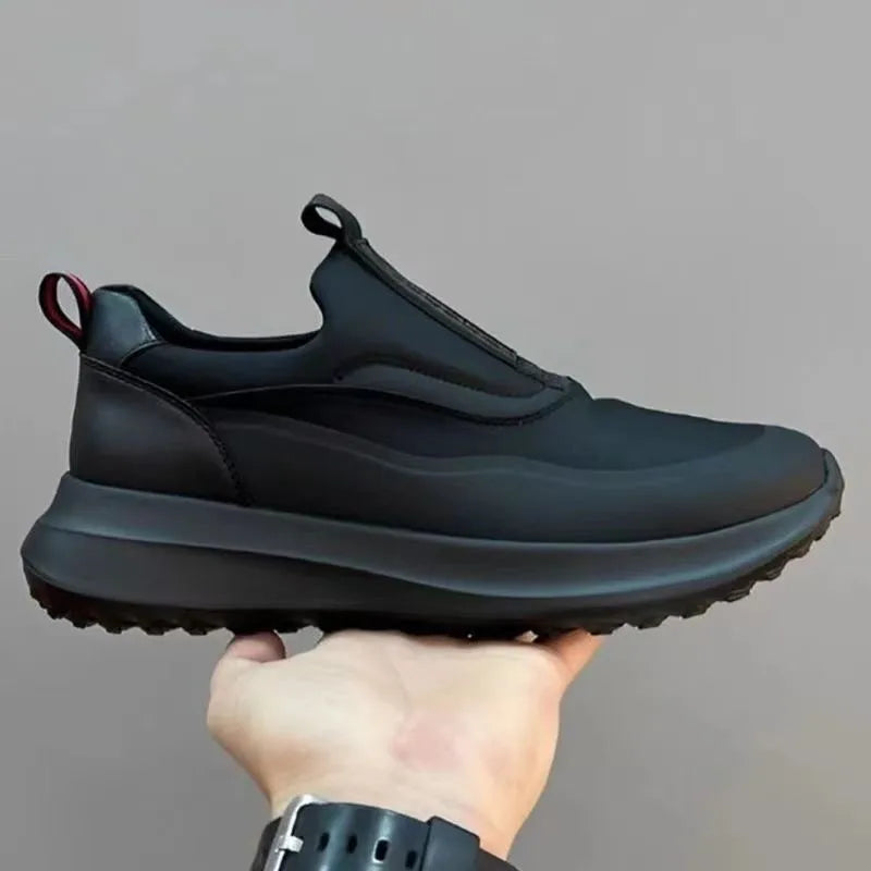 Wholesale of New High Top Casual Board Shoes for Men's  Sports White Shoes with Lace up Leather Surface Men's Shoes